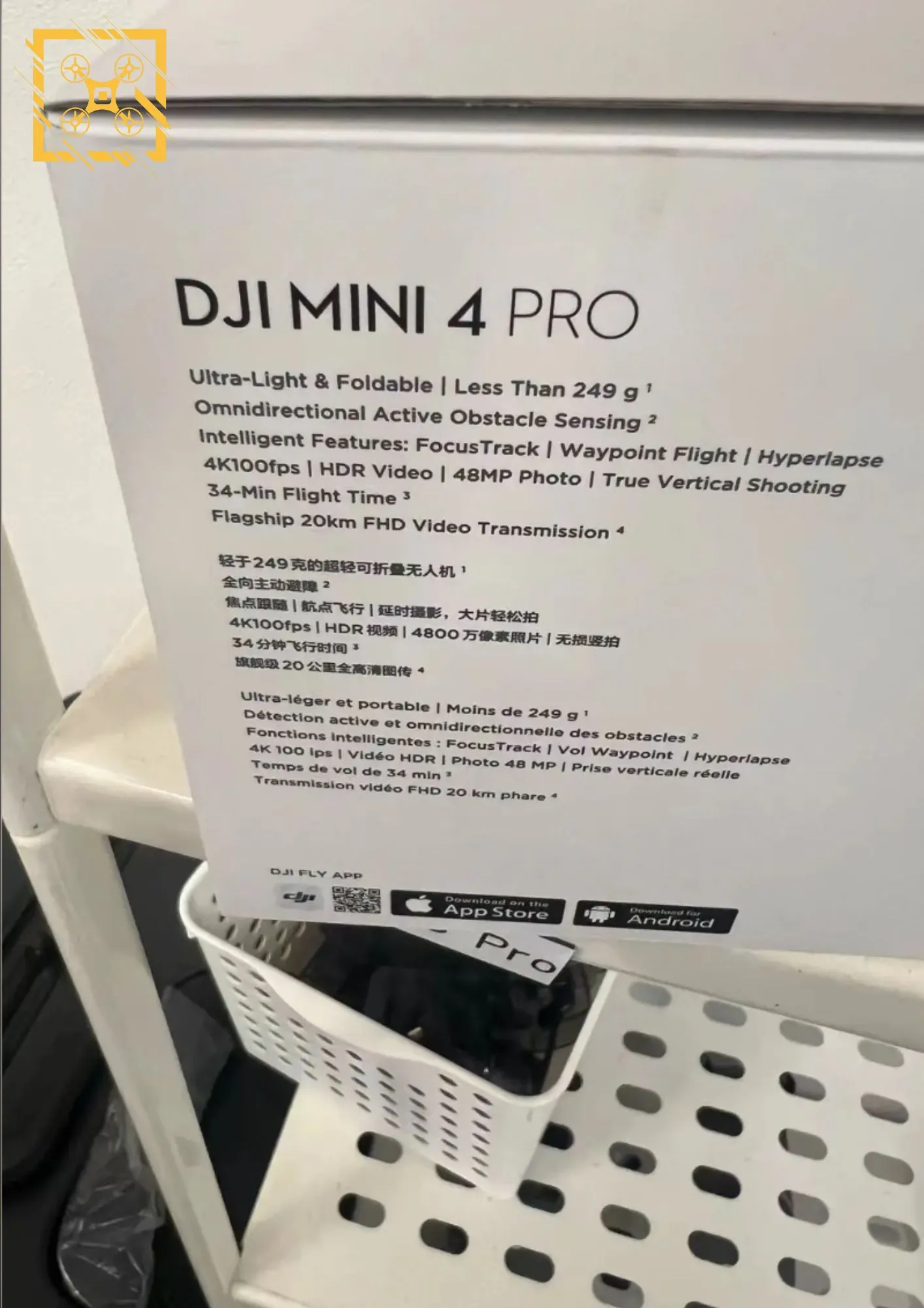 大疆DJI Mini 4 Pro上市时间和价格 大疆DJI Mini 4 Pro于大疆DJI Mini 3 Pro参数对比区别