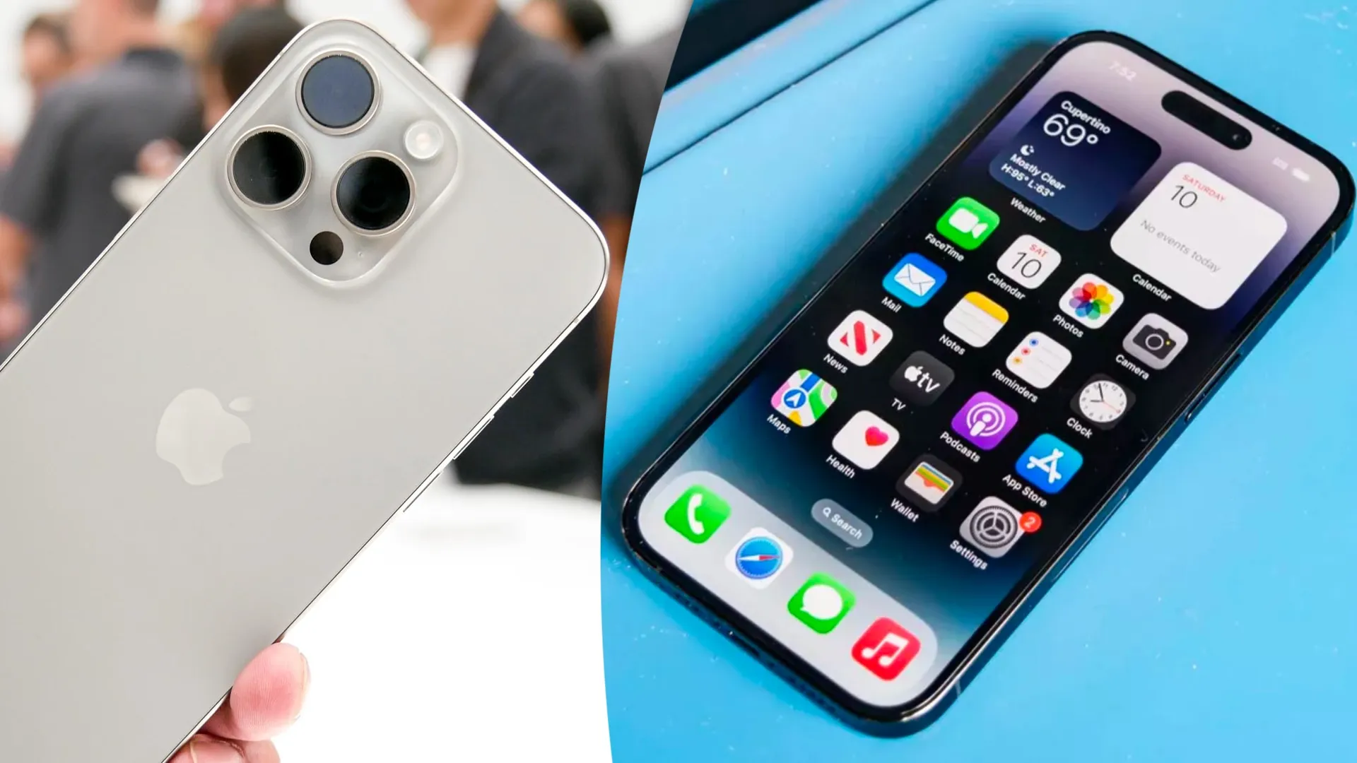 iPhone 15 Pro 和 iPhone 14 Pro 的区别 iPhone 15 Pro 和 iPhone 14 Pro 哪个更值得买